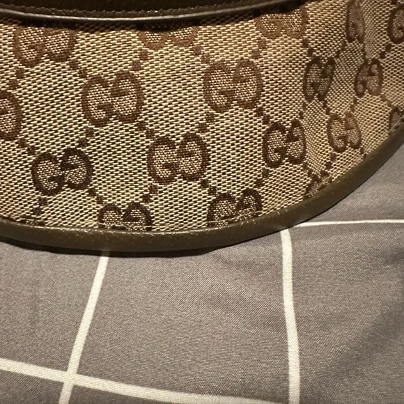 Gucci Tan GG Pattern Bucket Hat - Picture 9 of 10